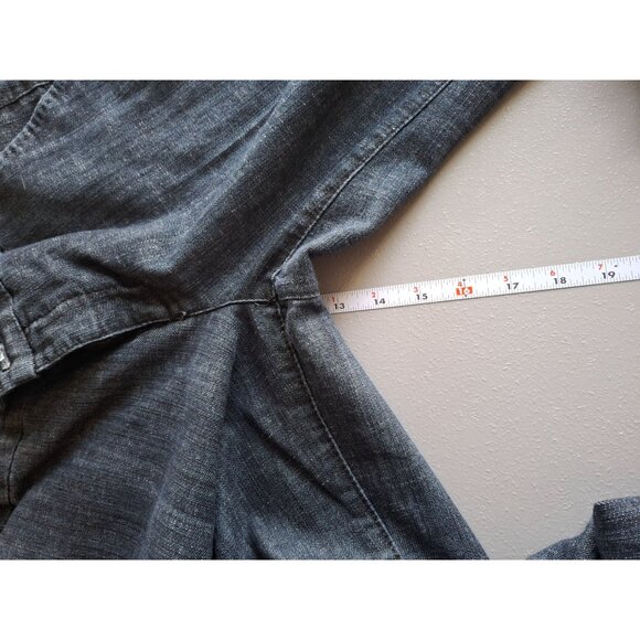 Vintage Maurices Denim Wide Leg Boot Cut Jeans Womens Size 11/12 R - Picture 9 of 9